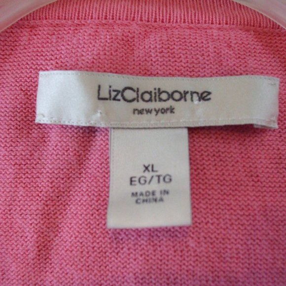 Liz Claiborne Pinky Cardigan - Picture 3 of 4